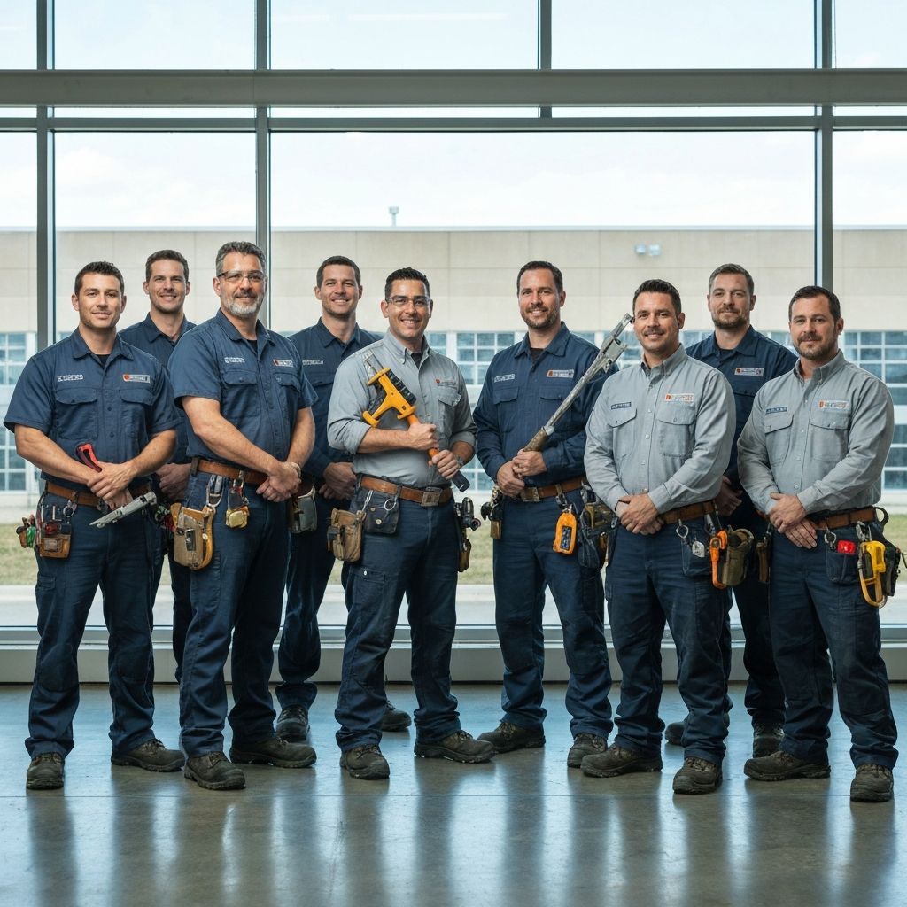 Professional HVAC team